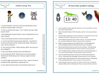 Year 4 Maths Worksheets Pack