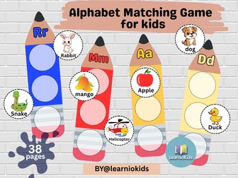 Alphabet Matching Game | Fun Letter Recognition Activity for Kids