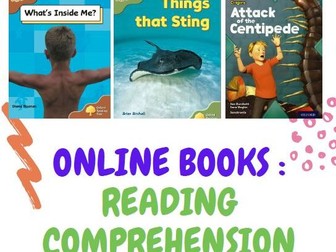 Free Online Reading Books: Comprehension Questions Gr 2-5 (Level 7&8)