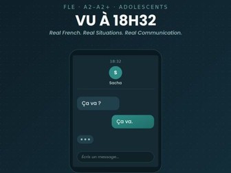 French Communication Pack for Teenagers A2–A2+ | VU À 18H32