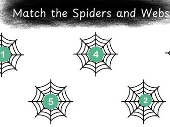 Numeral and Quantity Spider Web Matching