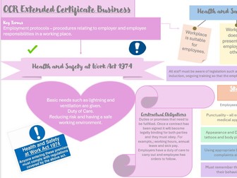 OCR EXTENDED CERTIFICATE BUSINESS GRIDS