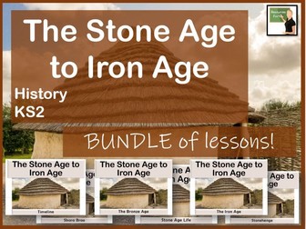 History- The Stone Age to Iron Age BUNDLE!