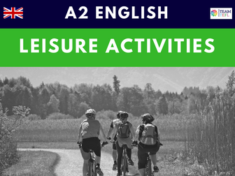 Leisure Activities A2 ESL Lesson Plan