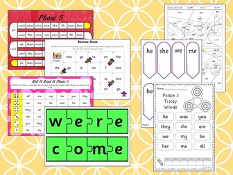 Tricky  Words Activity Pack