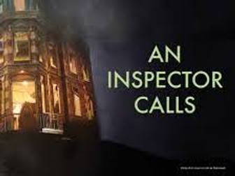 Inspector Calls Quiz Package