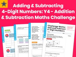 Adding And Subtracting 4 Digit Numbers Y4 Addition And Subtraction Adding And Subtracting 4 Digit Numbers Y4 Addition And Subtraction