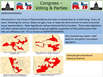 Congress - Influences on How members vote 1 - Political Parties.