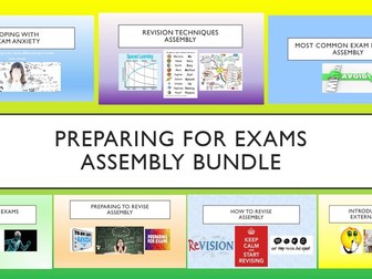 Preparing for Exams Assembly Bundle