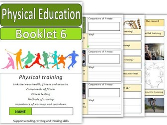 PE Booklet 6: Physical Training (NEW)