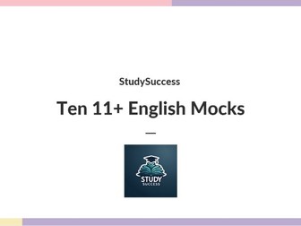 Ten 11+ English Mock Tests