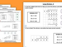 Division homework year 2