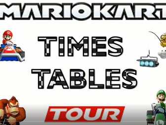 MarioKart LKS2 Times Table and Division Practise