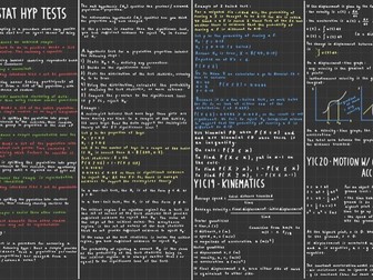 OCR A MATHS AS/A LEVEL YEAR ONE REVISION NOTES