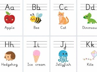 A-Z Letter Formation Display EYFS/KS1