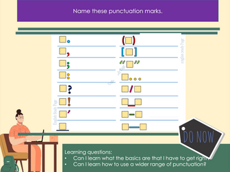 Improving your punctuation