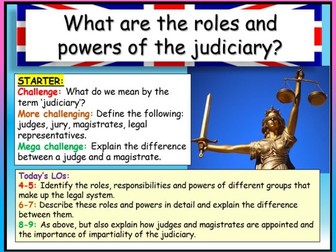 Judiciary / Magistrates - AQA Citizenship