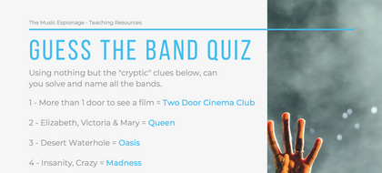 Guess The Band Quiz - 