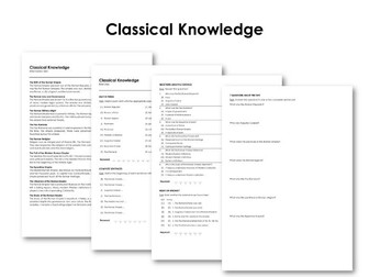 Classical Knowledge