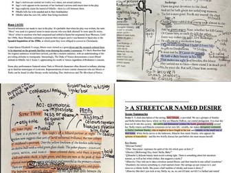 DRAMA: Othello and A Streetcar Named Desire