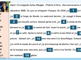 Year 10 French Past Tense/Avoir PPT