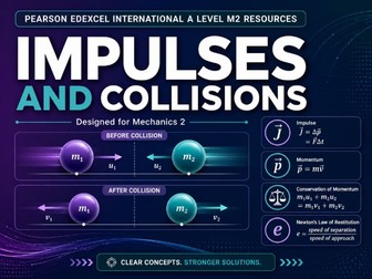 05 - Impulses and Collisions Teacher Pack - Edexcel International A-Level Maths Mechanics 2 (M2)
