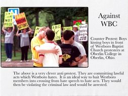 Hate Speech Acts Crime Law Show PLUS Test & Flashcards ~ 97 Slides