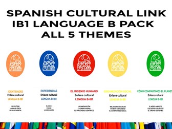 Spanish Cultural Link IB1 Language B Pack All 5 Themes
