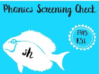 Phonics Screening Check and Activity Revision Pack