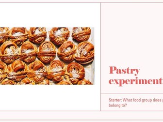 NEA 1 Fats and pastry experiment