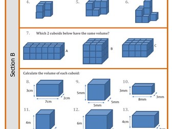 Volume - differentiated