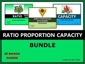 Ratio Proportion Capacity Bundle