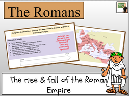 History- The Romans- The rise and fall of the Roman Empire lesson by ...