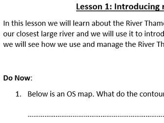 KS3 River landscapes