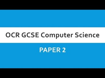 GCSE Algorithms - SQL (Reading)