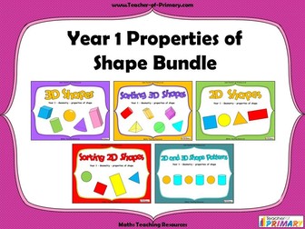 Year 1 Properties of Shape Bundle