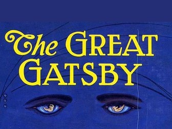 A Level English - The Great Gatsby Full Notes and Analysis
