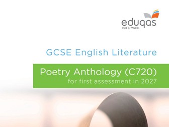 New Eduqas Poetry Revision Mat