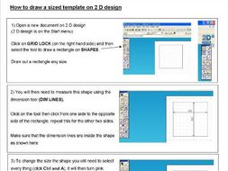 2 D Design helpsheets