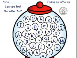 Find the Letter Activity