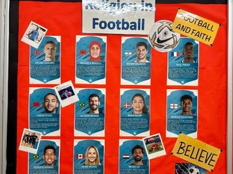 Religion and Football (Display)
