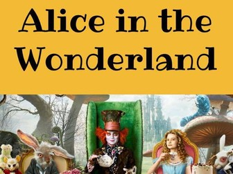 BOOK VS FILM: Alice in the Wonderland (Full lesson)