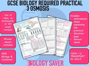 GCSE Biology Practical - 3 Osmosis