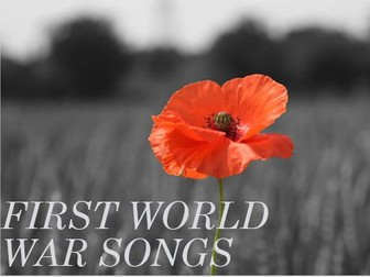 Music of the First World War - Lesson