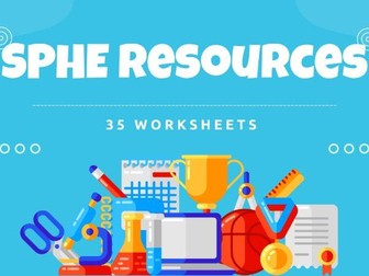 SPHE / PSHE Bundle: 35 Worksheets