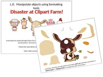 Clipart Farm! Creating vector graphics (KS2/KS3 Digital Literacy)