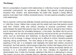 Speech about tears picture