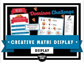 School Stuff - Creative Maths Display