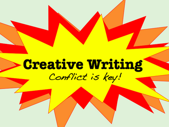 Conflict is Key! - creative writing lesson