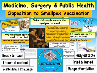 Jenner & Smallpox Opposition
